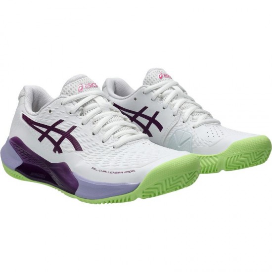 Scarpe Asics Gel Challenger 14 Padel Bianco Intense Mauve Donna