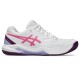 Asics Gel Dedicate 8 Padel White Dragon Fruit Scarpe da ginnastica da donna