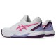 Asics Gel Dedicate 8 Padel White Dragon Fruit Scarpe da ginnastica da donna