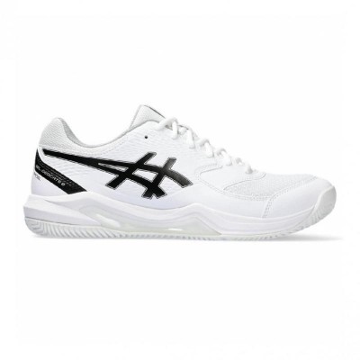 Scarpe Asics Gel Dedicate 8 Padel Bianco Nero