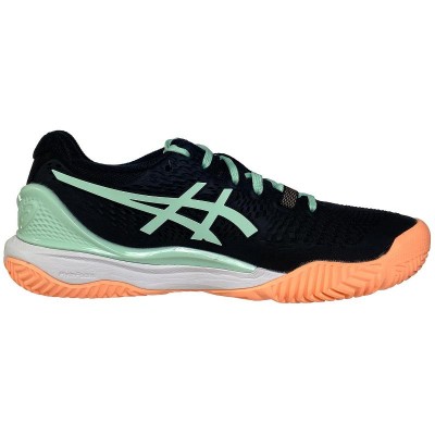 Scarpe Asics Gel Resolution 9 Padel Nero Menta Donna