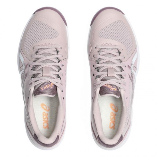 Asics Solution Swift FF 2 Scarpe da ginnastica da donna rosa bianco terra battuta