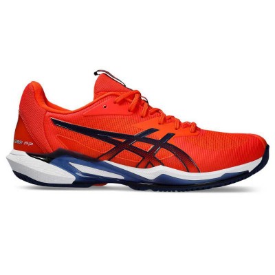 Sapatilhas Asics Solution Speed FF 3 Argila Laranja Azul Marinho