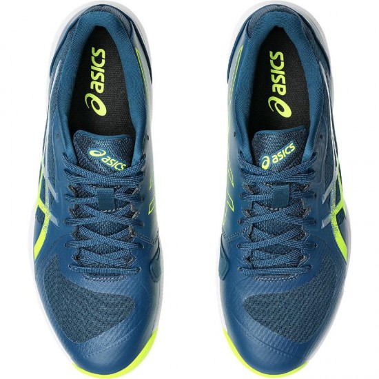 Scarpe da ginnastica Asics Solution Swift FF 2 Blu Mako Giallo - TERRA BATTUTA