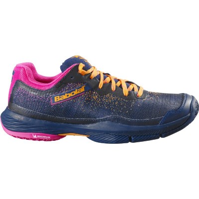 Babolat Jet Ritma Blu Navy Fucsia Sneakers Donna