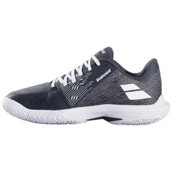 Babolat Jet Tere 2 Clay Preto Cinza Sapatos Femininos