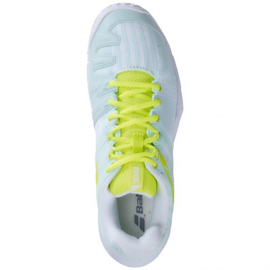 Scarpe Babolat Sensa Blu Giallo Fluo Donna