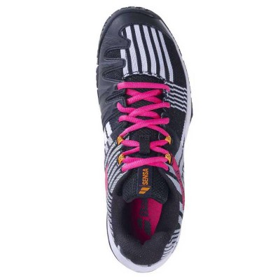 Tenis Babolat Sensa Branco Preto Fucsia