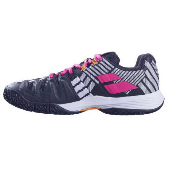 Sneakers Babolat Sensa Bianco Nero Fucsia