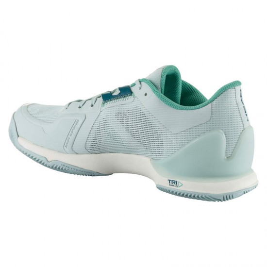 Head Sprint Pro 3.5 Clay Aqua Teal Sapatilhas Mulher