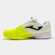 Joma Set 2209 Tenis Brancos De Fluor Amarelo