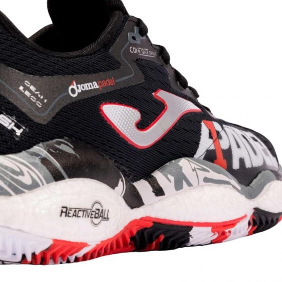 Joma Smash A1 Padel 2481 Nero Scarpe da Ginnastica