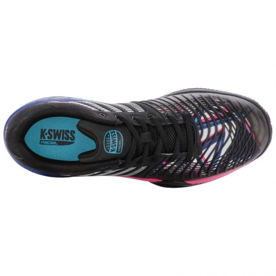 Zapatillas Kswiss Express Light 3 HB Padel Azul Rosa Neon