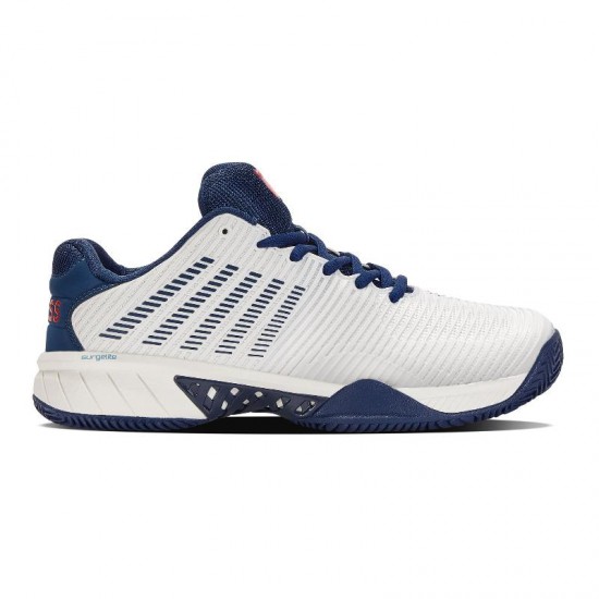 Tenis Kswiss Hypercourt Express 2 HB Branco Azul