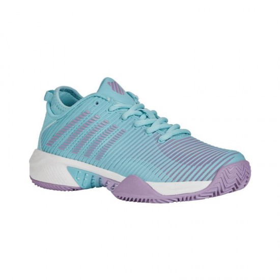 Sneakers Kswiss Hypercourt Supreme HB Blue Angel Lilla Donna