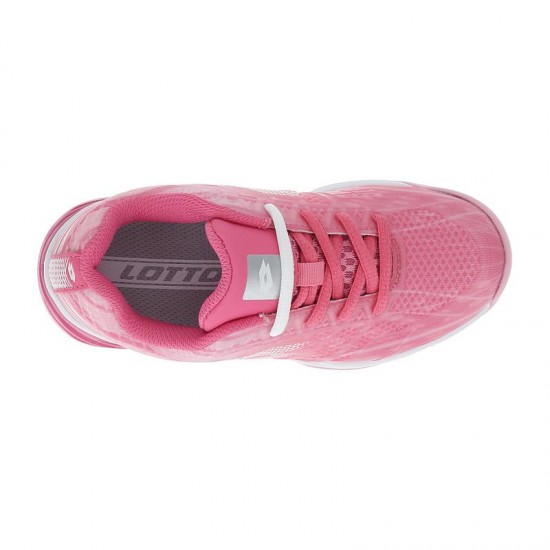 Scarpe Lotto Mirage 300 Orchidea Bianco Rosa Junior