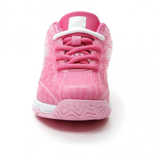 Scarpe Lotto Mirage 300 Orchidea Bianco Rosa Junior