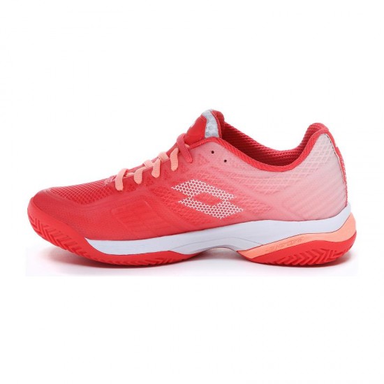 Scarpe Lotto Mirage 300 Red Fluor White Salmon Donna