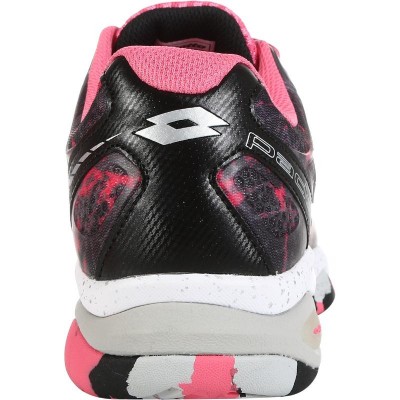 Tenis Lotto Superrapida 200 IV Fucsia Preta Feminina