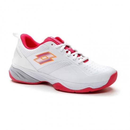 Sneakers Lotto Superfast 400 V Bianco Rosa Donna