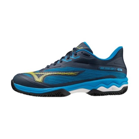 Sneakers Mizuno Wave Exceed Light 2 CC Blu Giallo