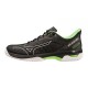 Mizuno Wave Exceed Tour 5 CC Preto Sapatos Verdes