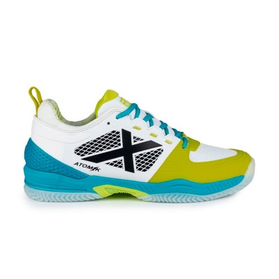 Munique Atomik 34 branco verde azul sapatos