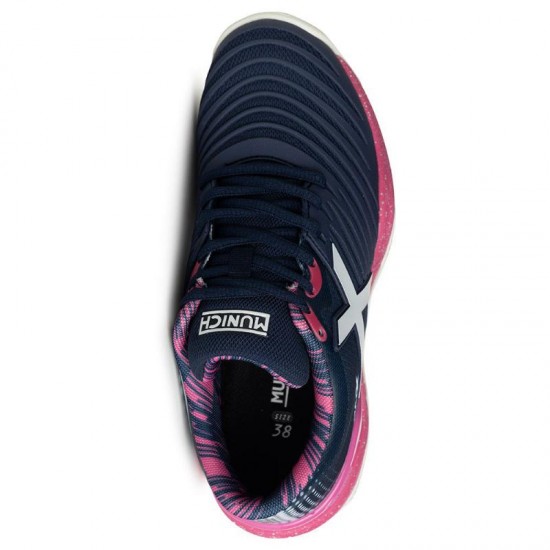 Sneakers Munich Padx 40 Marino Fucsia