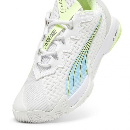 Puma Nova Elite Bianco Blu Verde Sneakers