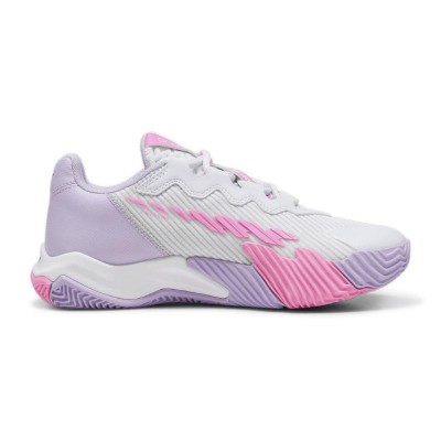 Scarpe Puma Nova Elite Argento Bianco Viola Donna