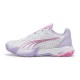 Scarpe Puma Nova Elite Argento Bianco Viola Donna