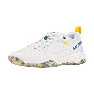 Salming Rebel Sneakers Bianco Blu Giallo