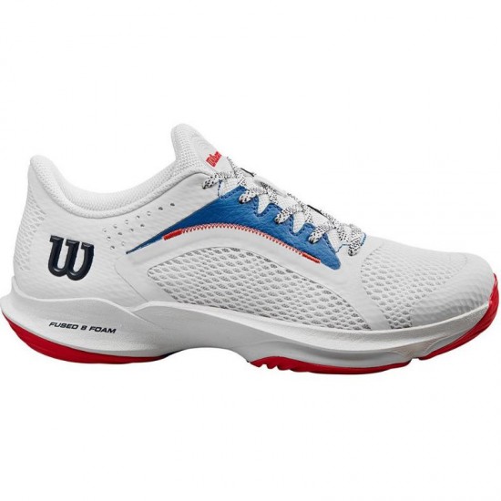 Wilson Hurakn 2.0 Branco Azul Vermelho Sapatilhas Mulher