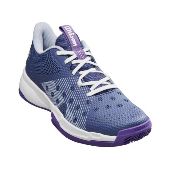 Wilson Hurakn Team Cobalt Lilas Tenis Branco Feminino