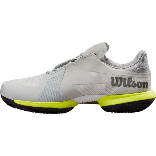 Scarpe Wilson Kaos Swift 1.5 Clay Blu Perla Nero Giallo