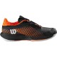 Wilson Kaos Swift 1.5 Clay Black Orange Sneakers