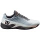 Scarpe Wilson Rush Pro 4.0 Shift Terra Battuta Avorio Blu Arancione