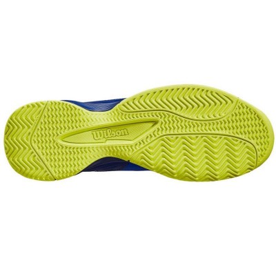 Scarpe Wilson Rush Pro Blu Giallo Junior