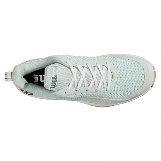 Wilson Rush Pro Lite Azul ORaquete Branco Sapatilhas Mulher